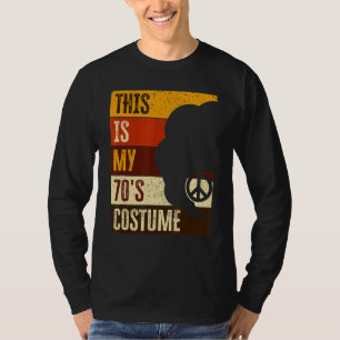 This Is My 70s Costume 70s Outfit For Women 1970s T-Shirt