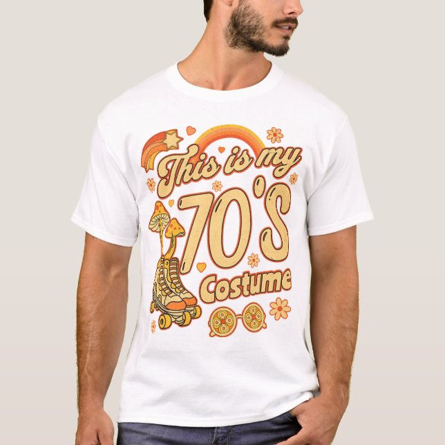 This is My 70s Costume Funny Seventies Costume Gro T-Shirt (Front)