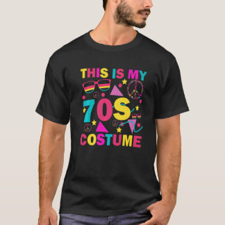 This is My 70s Costume Groovy Peace Halloween T-Shirt