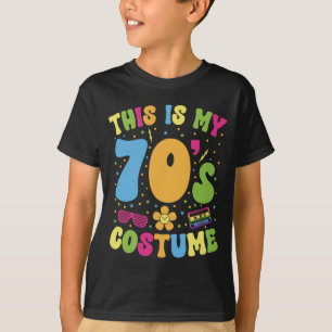 This Is My 70s Costume Retro 70s Party Gift T-Shirt