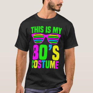 This Is My 80s Costume Classic Music Born In 1980 T-Shirt