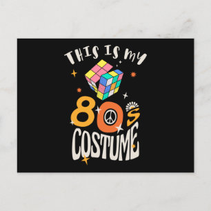 This is my 80s Costume Postcard