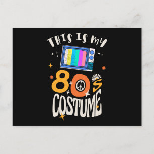 This is my 80s Costume Postcard