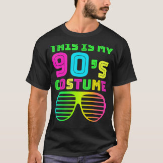 This Is My 90s Costume Retro 90s Music Theme Party T-Shirt