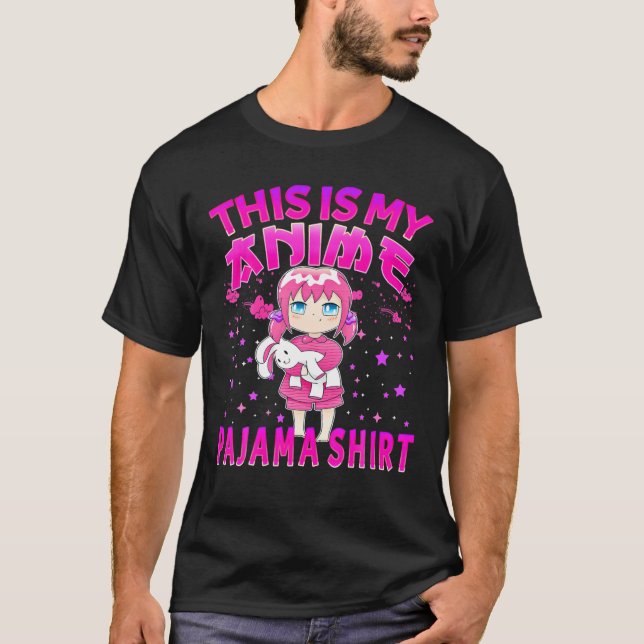 This Is My Anime Pajama Women Otaku Pyjamas Girl A T-Shirt (Front)