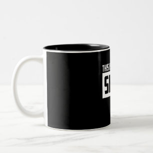This Is My August Long Sleeve Two-Tone Coffee Mug