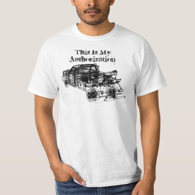 This Is My Authorization T-Shirt (Front)