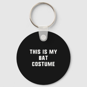 This Is My Bat Costume Halloween Funny Easy Kids A Keychain