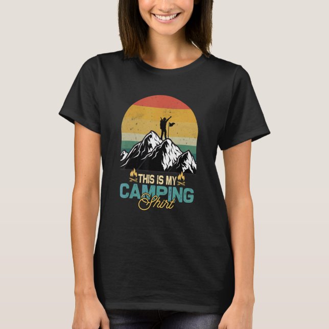 This Is My Camping   Camper 3 T-Shirt (Front)