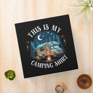 This Is My Camping Hiking Funny Camper Binder