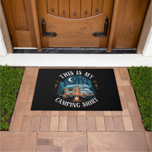 This Is My Camping Hiking Funny Camper Doormat