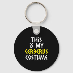 This Is My Cerberus Costume Halloween Greek Mythol Keychain