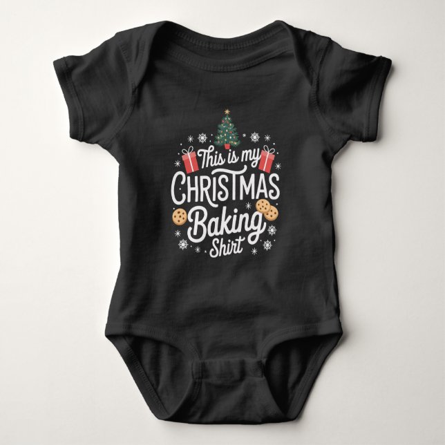 This Is My Christmas Baking Shirt Funny Baker Gift (Front)