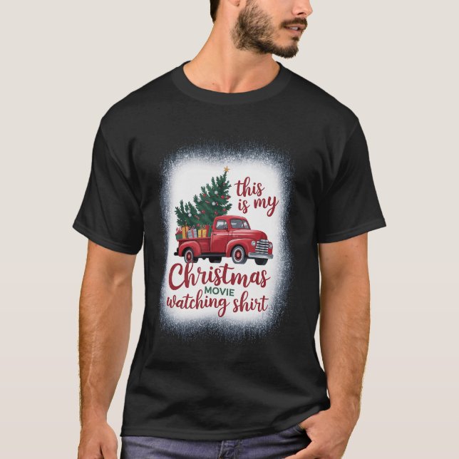 This is My Christmas Movie Watching funny T-Shirt (Front)