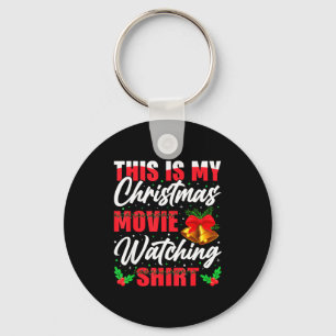 This Is My Christmas Movies Watching Keychain