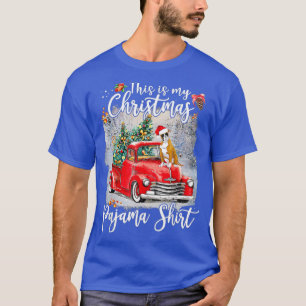 This Is My Christmas Pajama Boxer Xmas Dog Lover T-Shirt