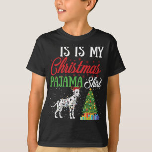 This Is My Christmas Pajama Dalmatian Lover Dog Gi T-Shirt