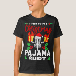 This Is My Christmas Pajama Disc Golf Sports Lover T-Shirt
