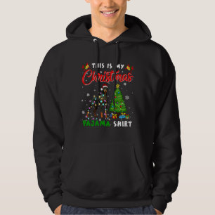 This Is My Christmas Pajama Doberman 109 Hoodie