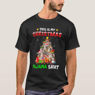 This Is My Christmas Pajama English Bulldog Dog Xm T-Shirt
