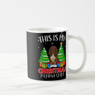 This Is My Christmas Pajama Field Spaniel Dog Xmas Coffee Mug