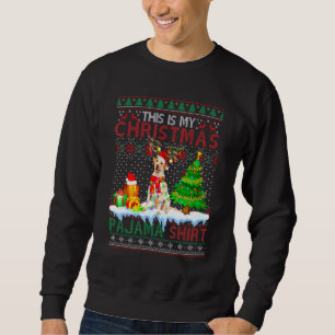 This Is My Christmas Pajama Funny Labrador Xmas Ug Sweatshirt