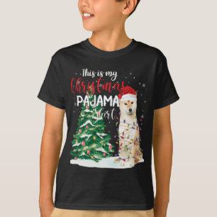 This Is My Christmas Pajama Funny Shiba Inu Dog Lo T-Shirt