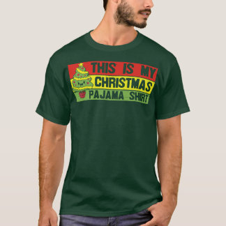 This is My Christmas Pajama Funny Xmas Lights Chri T-Shirt