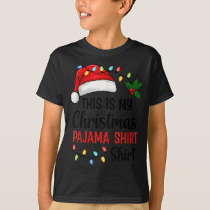 This Is My Christmas Pajama Funny Xmas  T-Shirt