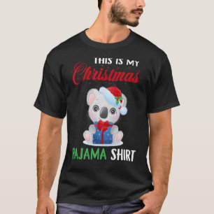 This Is My Christmas Pajama Koala T-Shirt