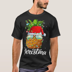 This Is My Christmas Pajama  Lighting Pineapple Xm T-Shirt