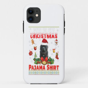 This is My Christmas Pajama   Newfoundland Dog iPhone 11 Case