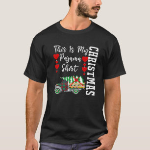 This Is My Christmas Pajama Perfect Christmas PJ P T-Shirt