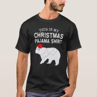 This Is My Christmas Pajama Polar Bear Funny