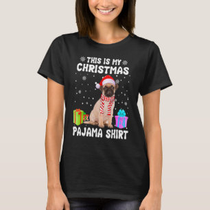 This Is My Christmas Pajama Pug Dog T-Shirt
