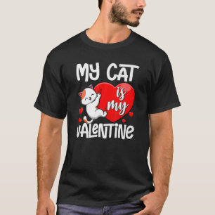 This Is My Christmas Pajama Santa Black Cat For Fa T-Shirt