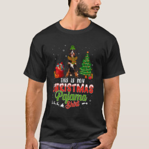 This Is My Christmas Pajama Shirt Bernese Mountain