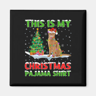 This Is My Christmas Pajama Shirt Christmas Magnet