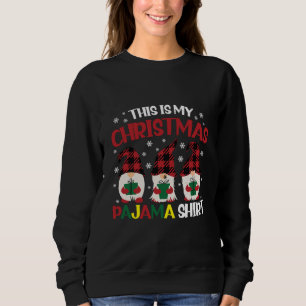 This Is My Christmas Pajama Shirt Family Gnomies