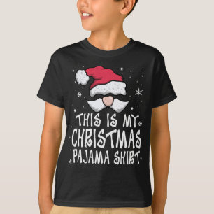 This Is My Christmas Pajama Shirt Funny Christmas