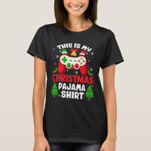 This Is My Christmas Pajama Shirt Video Game Contr