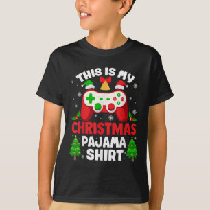 This Is My Christmas Pajama Shirt Video Gamer Gami