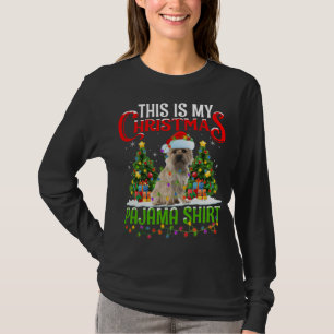 This Is My Christmas Pajama Terrier Dog Christmas T-Shirt