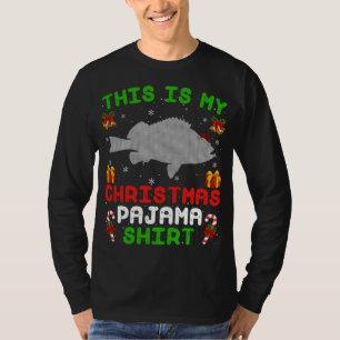 This Is My Christmas Pajama Ugly Redfish Christmas T-Shirt