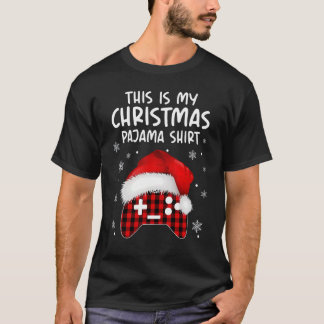 This Is My Christmas Pajama  Video Game Xmas 4 T-Shirt