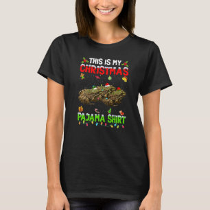 This Is My Christmas Pajama Xmas Frog Squad T-Shirt