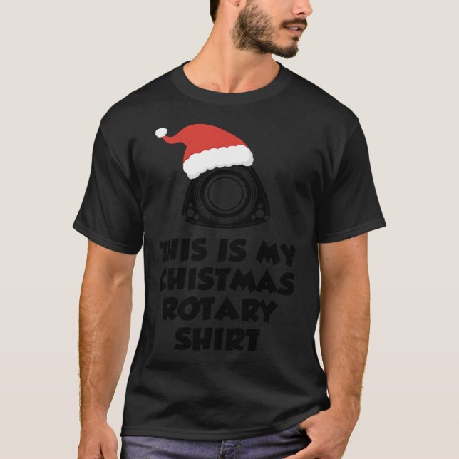 This Is My Christmas Rotary T-Shirt (Front)
