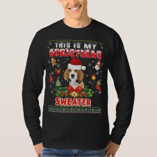 This Is My Christmas Sweater Beagle Dog Ugly Merry