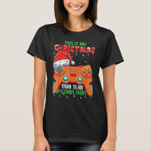 This Is My Christmas Video Game Controller Dim Sum T-Shirt