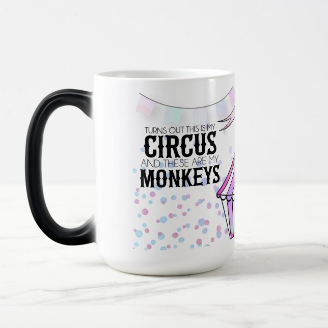 This is my circus Morphing Mug (Left)